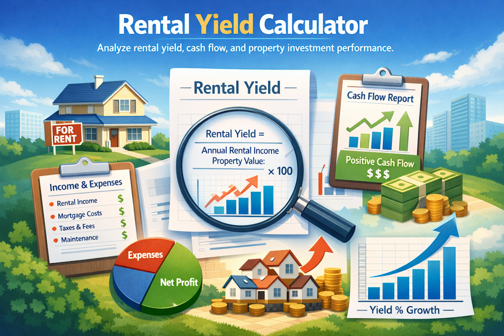 Read more about the article Why Every Real Estate Investor Should Use a Rental Yield Calculator